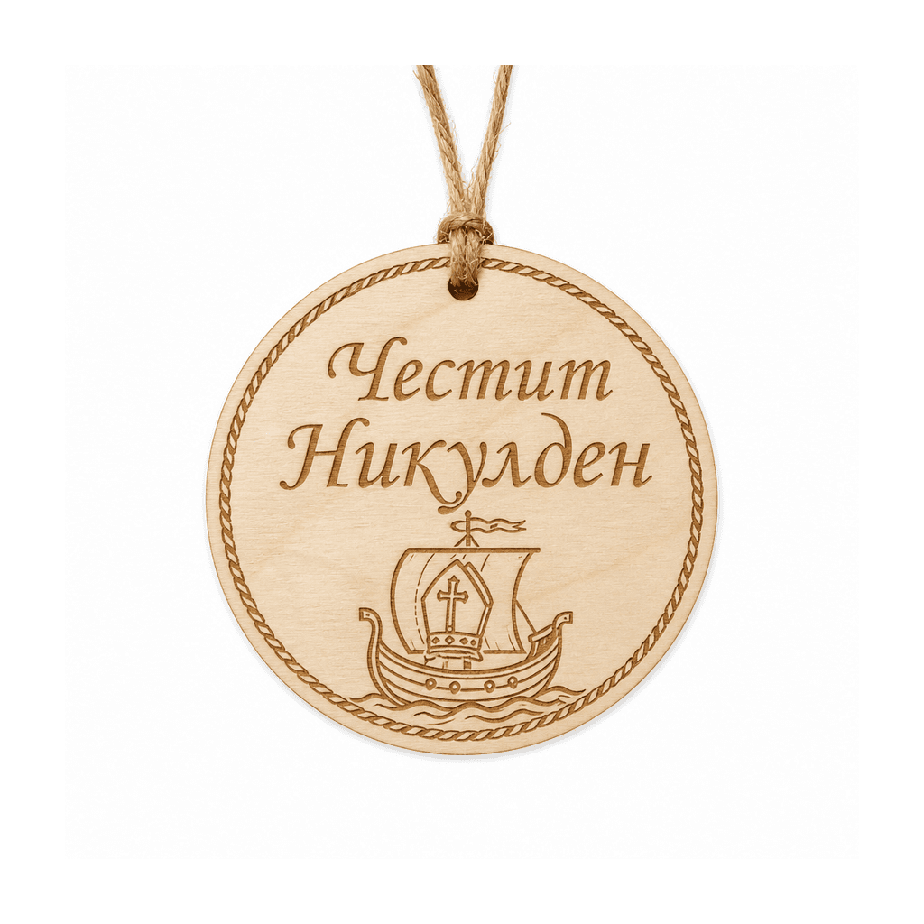 Орнамент „Честит Никулден“