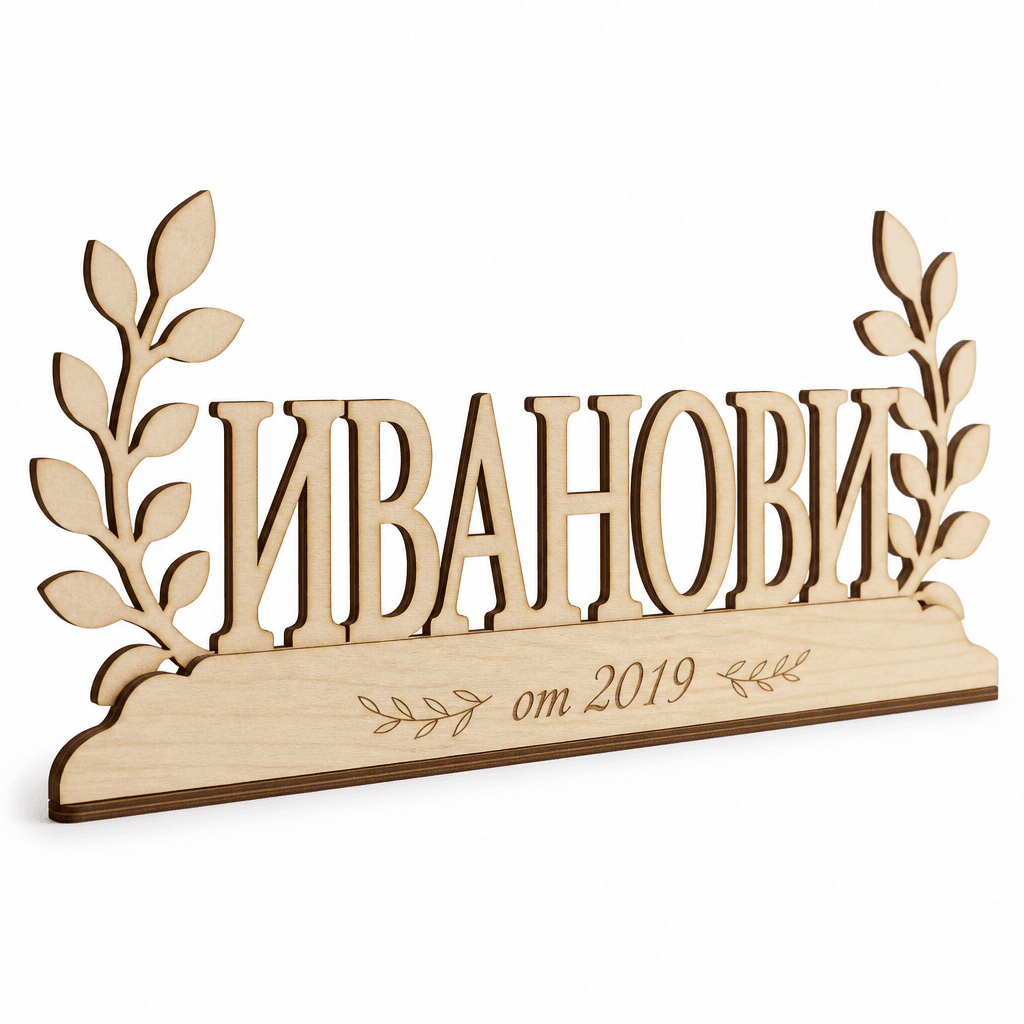 Семейна табела за вход