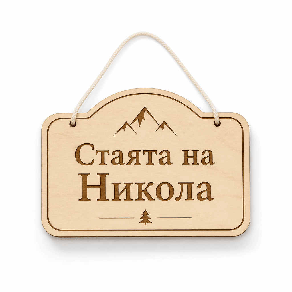 Табела за стая с име