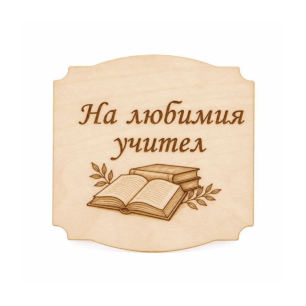 Плакет „На любимия учител“